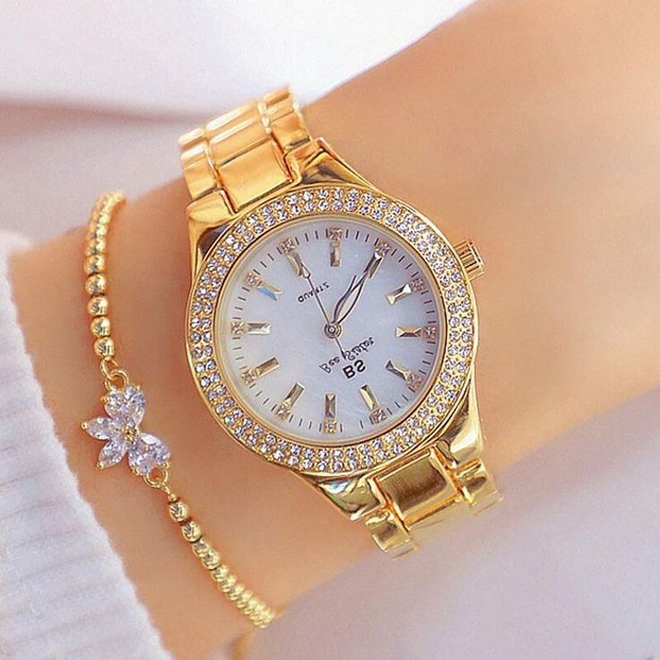 Classic wristwatch completing a plus size professional outfit