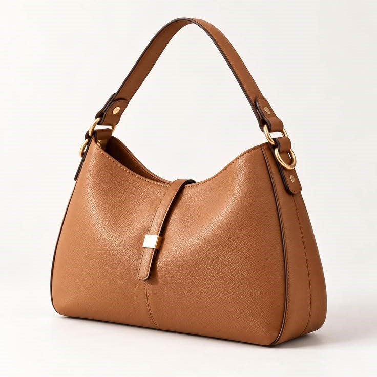 Soft leather hobo handbag, one of the handbags that go with everything for relaxed everyday and polished outfits